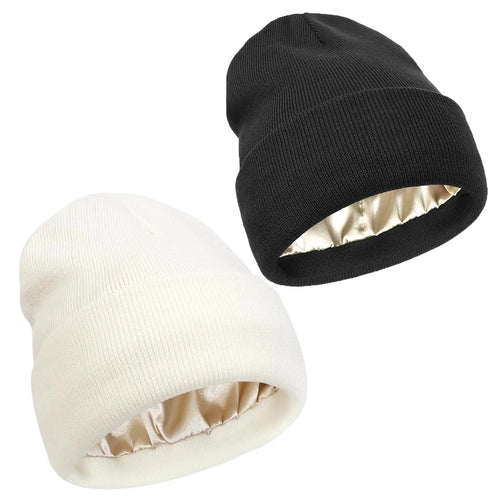 Curlyheadz Essentials™ - Satin Lined Beanie